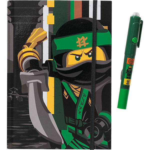 LEGO Ninjago Movie Notizbuch mit Geheimstift