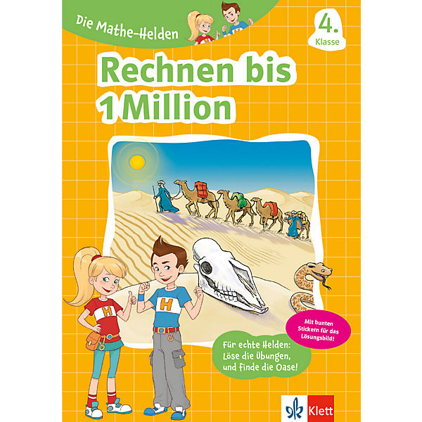 Die Mathe-Helden - Rechnen bis 1 Million, 4. Klasse