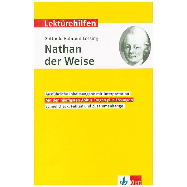 Lektürehilfen Gotthold Ephraim Lessing "Nathan der Weise"