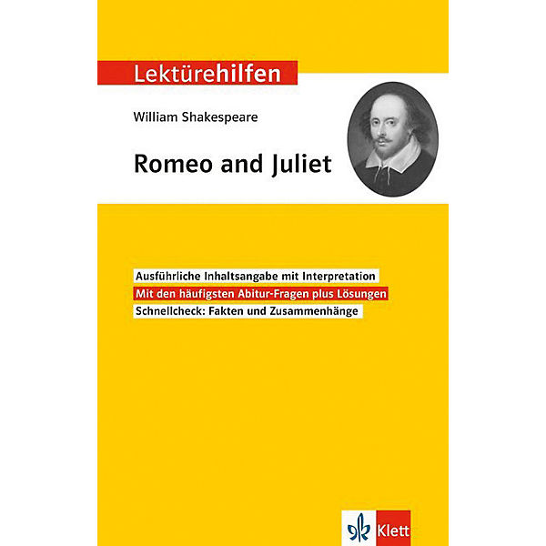 Lektürehilfen William Shakespeare "Romeo and Juliet"