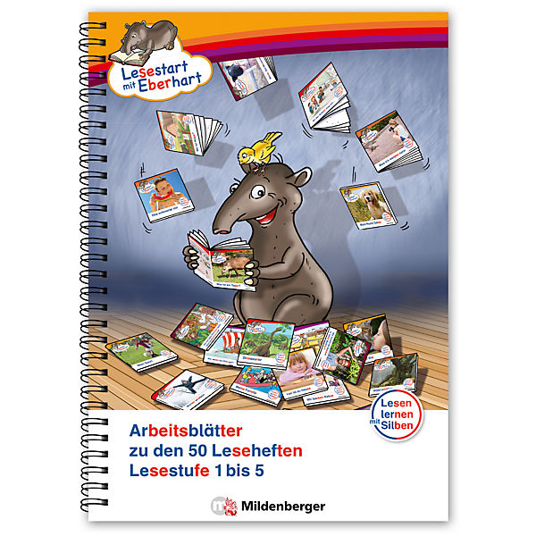 Lesestart mit Eberhart - Arbeitsblätter zu den 40 Leseheften