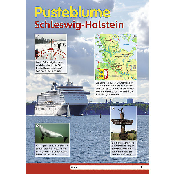 Pusteblume Sachunterricht - Ausgabe 2011 für das 4. Schuljahr in Hamburg und Schleswig-Holstein