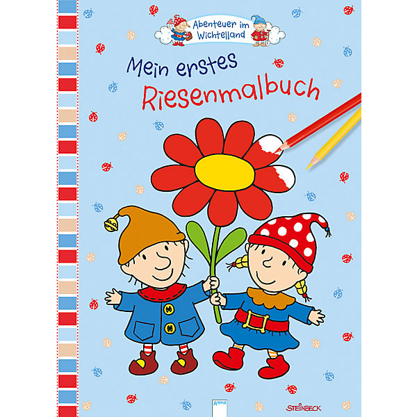 Abenteuer im Wichtelland: Mein erstes Riesenmalbuch