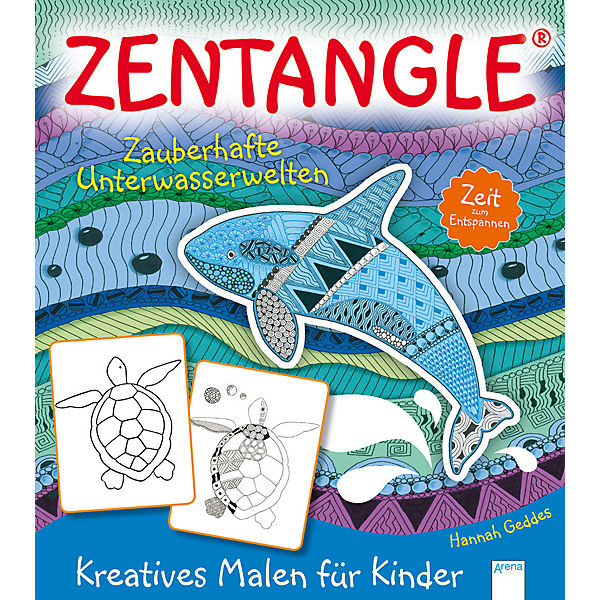 Zentangle - Zeit zum Entspannen: Zauberhafte Unterwasserwelten