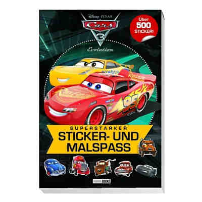 Disney Cars 3: Superstarker Sticker- und Malspaß