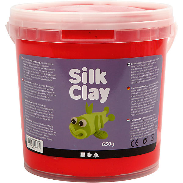 Silk Clay® Rot, 650 g