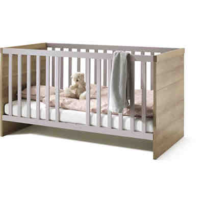 Benno, Kinderbett Riviera Eiche-Nachbildung / Lilac Grey Hochglanz 2