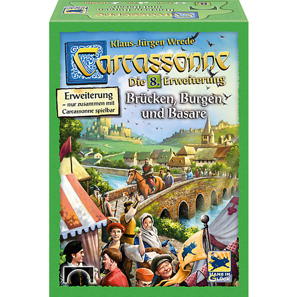 Carcassonne Erweiterung 8 - Brücken Burgen und Basare