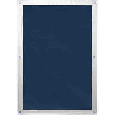 Dachfenster Sonnenschutz Haftfix, ohne Bohren, Verdunkelung, blau 2