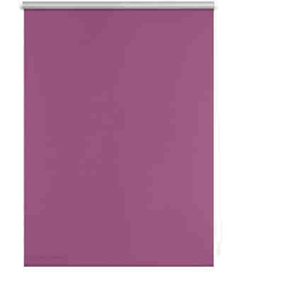 Thermo-Rollo Klemmfix, ohne Bohren, Verdunkelung, fuchsia 2