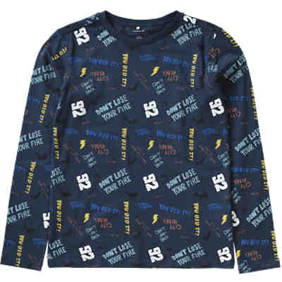 Langarmshirt NITHARNOS für Jungen, Organic Cotton