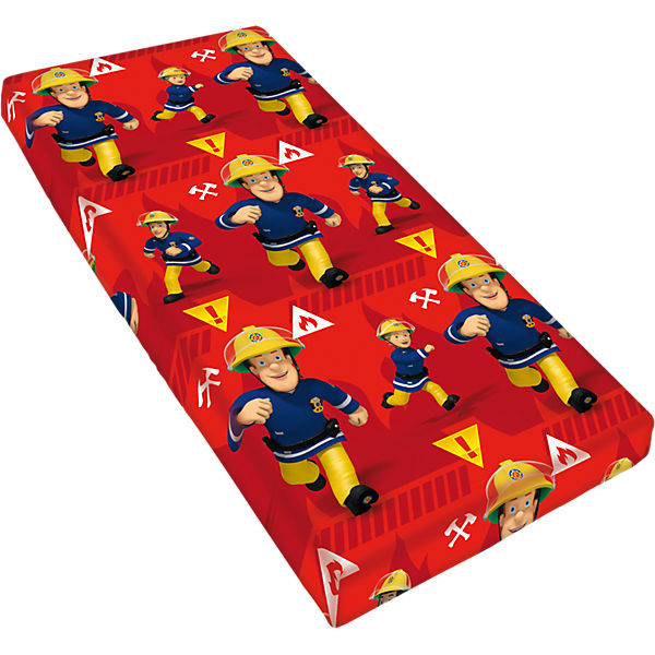 Spannbettlaken Feuerwehrmann Sam