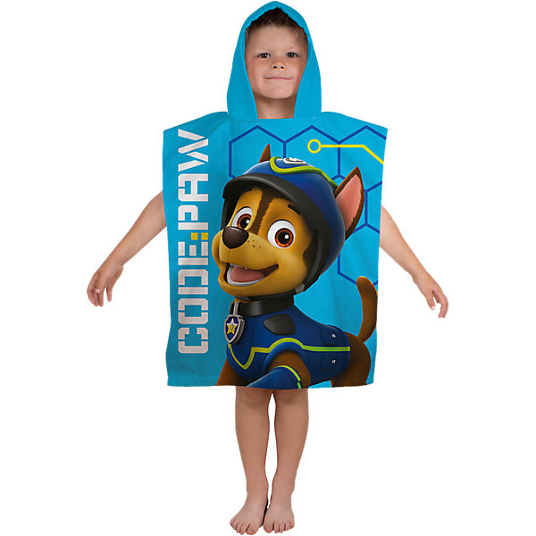 Badeponcho Paw Patrol Chase,
105 x 50 cm