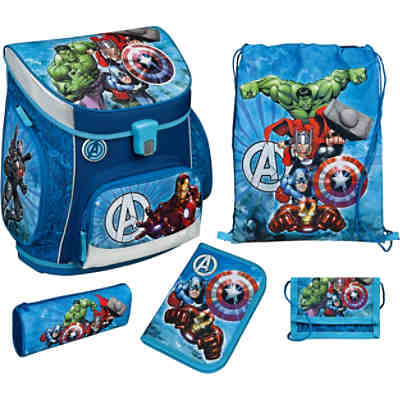Schulranzenset Campus Up Avengers, 5-tlg. (Kollektion 2017/2018) 2