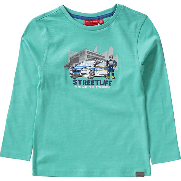 Langarmshirt für Jungen, Polizei