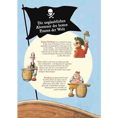 Die Unsinkbaren Drei: Die unglaublichen Abenteuer der besten Piraten der Welt, m. Audio-CD 2