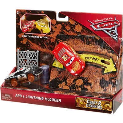 Disney Cars 3 Crazy 8 Crashers 2er-Pack ABP & Lightning McQueen 2