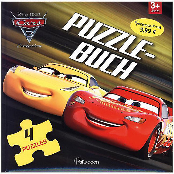 Disney Cars 3: Puzzlebuch
