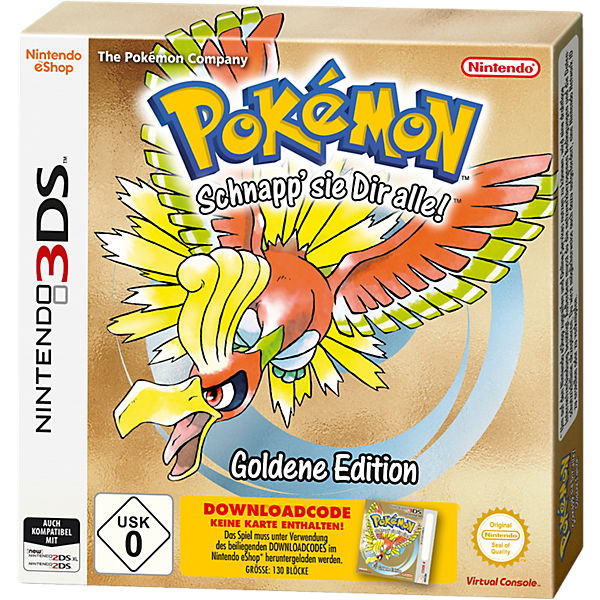 3DS Pokémon Gold