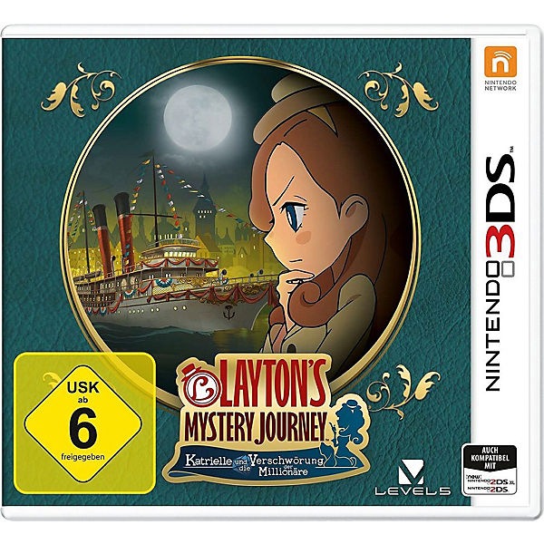3DS Layton`s Mystery Journey: Katrielle und die Verschwörung der Millionäre