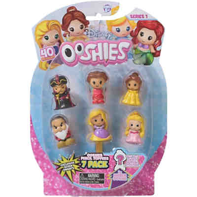 Ooshies Sammelfiguren Stifteaufsatz/Pencil-Topper Disney Princess, 7 Stück