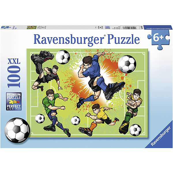 Puzzle 100 Teile Im Fußballfieber