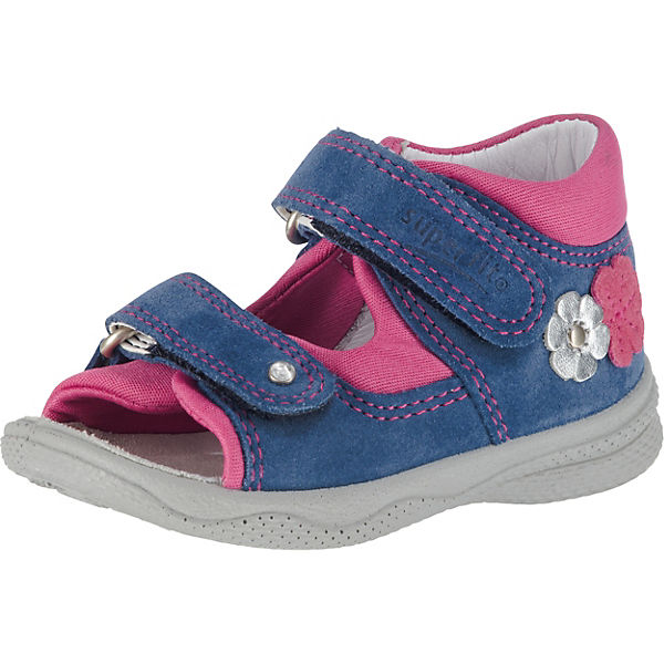 Baby Sandalen für Mädchen, Blumen, Weite M4