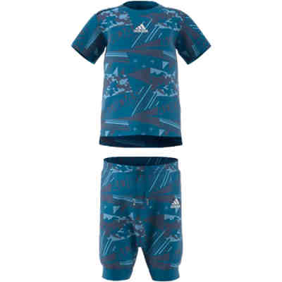 Baby Sommer Set: T-Shirt + Shorts für Jungen