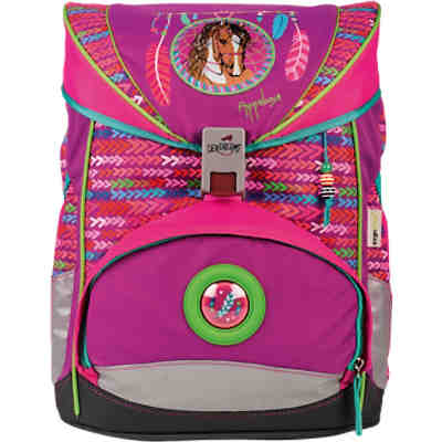 DerDieDas Schulrucksackset ErgoFlex Appaloosa, 5-tlg. (Kollektion 2017/2018)