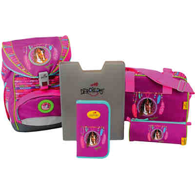 DerDieDas Schulrucksackset ErgoFlex Appaloosa, 5-tlg. (Kollektion 2017/2018) 2