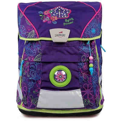 DerDieDas Schulrucksackset ErgoFlex VARIO Spring Princess, 5-tlg. (Kollektion 2017/2018)