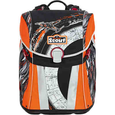 Scout Schulranzenset SUNNY Commander, 4-tlg. (Kollektion 2018)