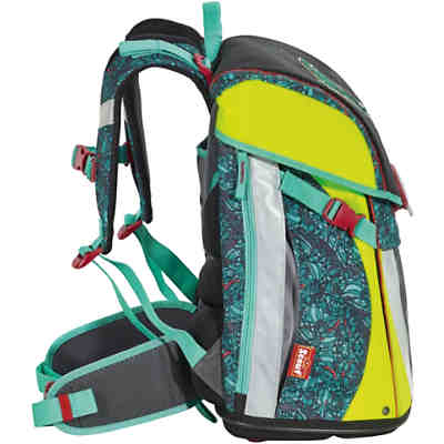 Scout Schulranzenset SUNNY Raptor, 4-tlg. (Kollektion 2018) 2