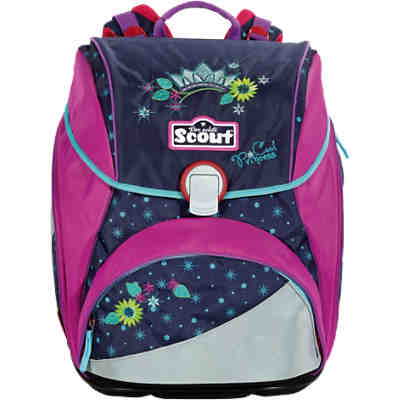 Scout Schulranzenset ALPHA Cool Princess, 4-tlg. (Kollektion 2018)