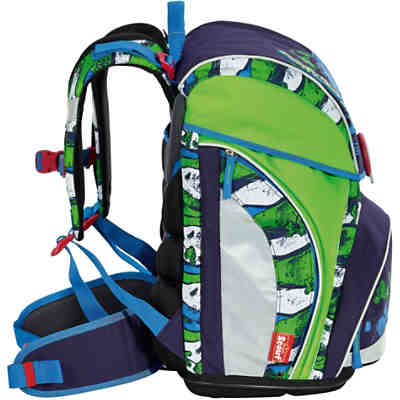 Scout Schulranzenset ALPHA BMX, 4-tlg. (Kollektion 2018) 2