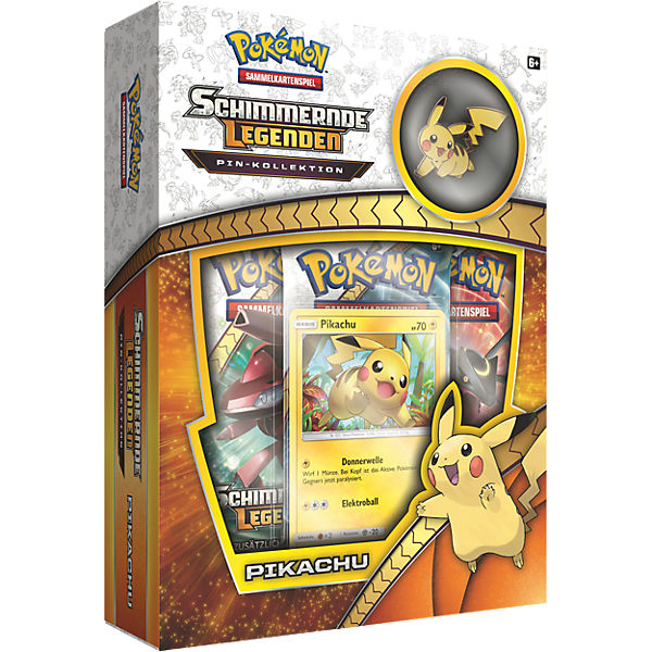 Pokemon Sammelkarten - Schimmernde Legenden Pikachu Pin Box