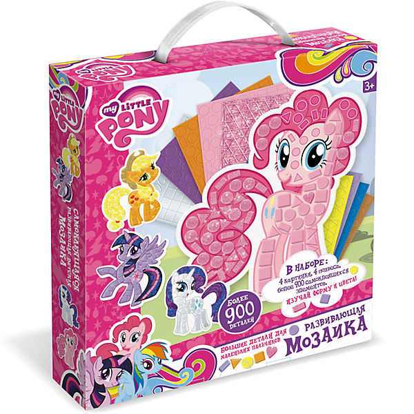 Мозаика-набор д/малышей «My little pony». Фигурная 3D аппликация Мозаика-набор д/малышей «My little pony». Фигурная 3D аппликация