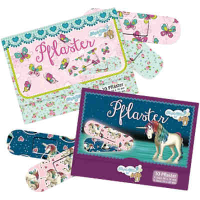 Pflasterbriefchenset Lunabelle und Butterflies, 20 Stück