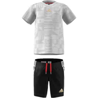 Baby Sommer Set: T-Shirt + Shorts World Cup für Jungen
