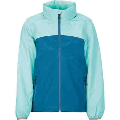 packbare Outdoorjacke POLLI JR mit einrollbarer Kapuze für Mädchen