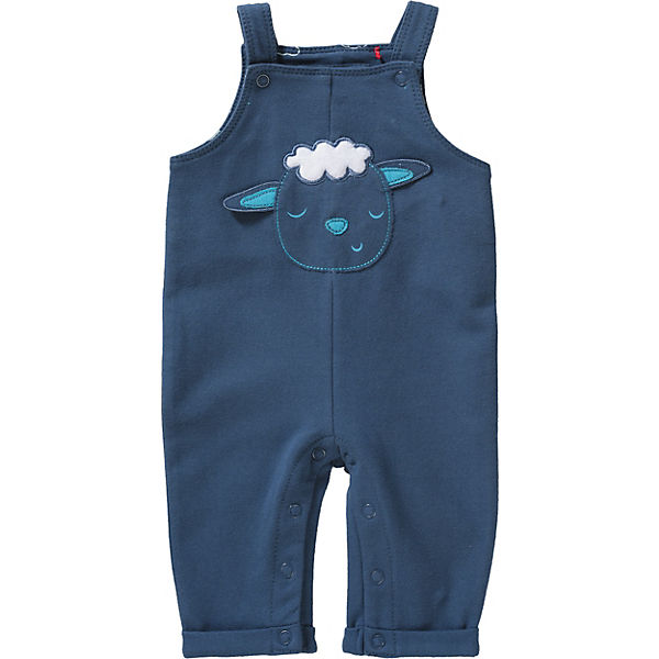 Baby Latzhose aus Sweatmaterial für Jungen, Schaf