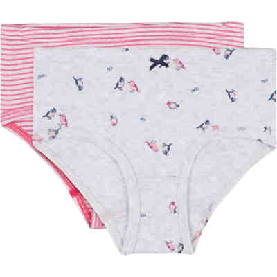 Hüftslips Doppelpack für Mädchen, Organic Cotton