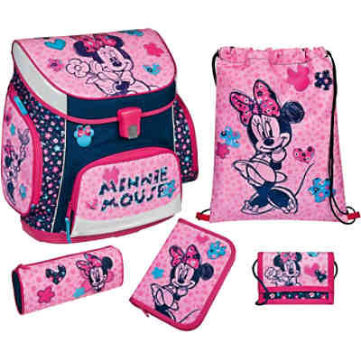 Schulranzenset Campus Up Minnie Mouse, 5-tlg. (Kollektion 2018) 2