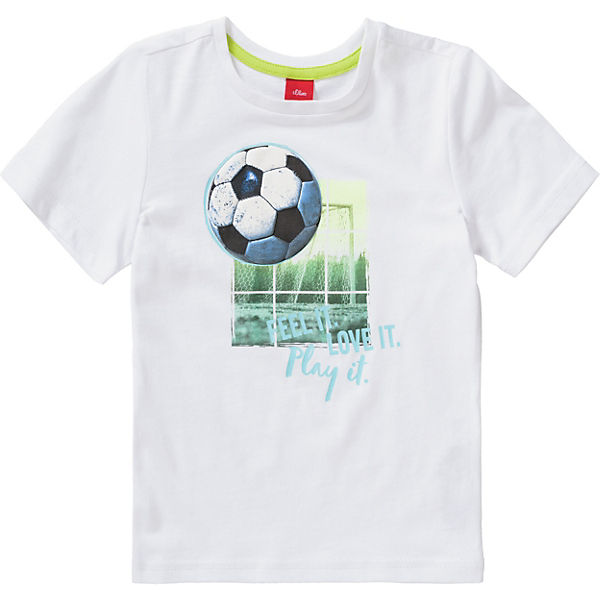 T-Shirt für Jungen, Fußball REG