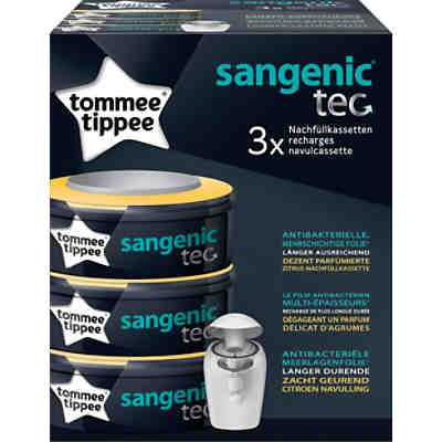 Sangenic tec Windeltwister 3er-Packung Nachfüllkassetten, Zitrus