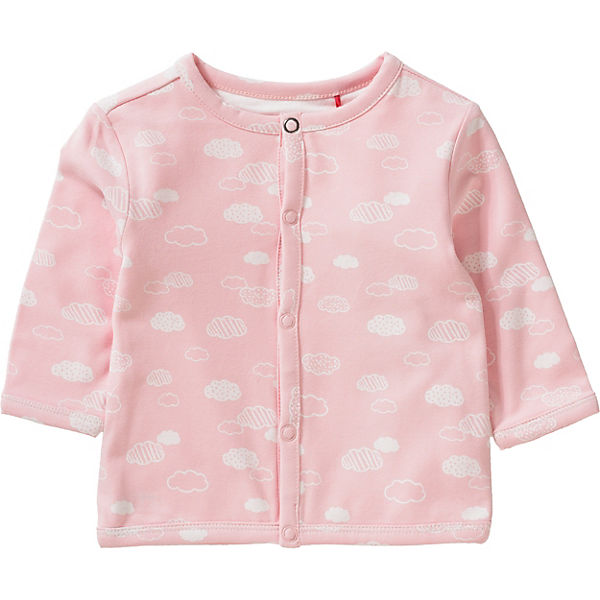 Baby Wendejacke aus Jersey für Mädchen, Wolken