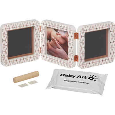 Gipsabdruck Set mit 3-tlg. Bilderrahmen My Baby Touch, Copper Edition Double (Ltd.Ed. 2018) 2