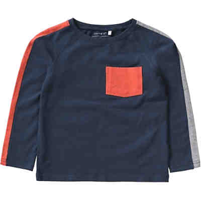 Langarmshirt NMMGISTER für Jungen, Organic Cotton