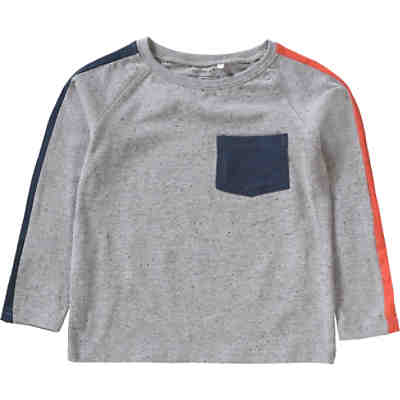 Langarmshirt NMMGISTER für Jungen, Organic Cotton