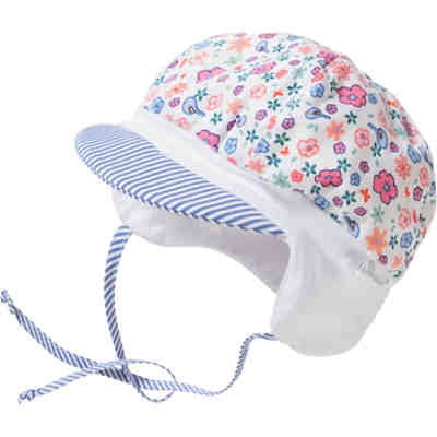 Baby Schirmmütze zum Binden mit UV-Schutz 15+ für Mädchen